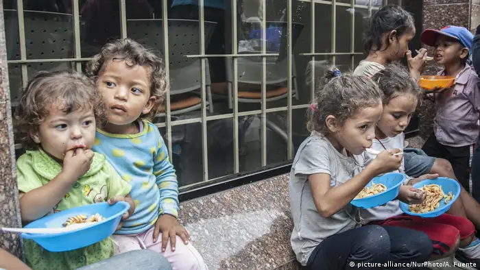 Hunger in Venezuela (picture-alliance/NurPhoto/A. Fuente)