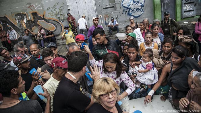 Hunger in Venezuela (picture-alliance/NurPhoto/A. Fuente)