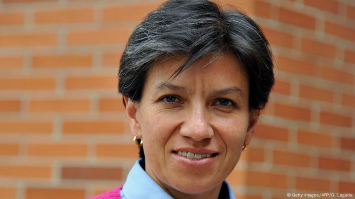 Kolumbien Politikerin Claudia Lopez in in Bogotá (Getty Images/AFP/G. Legaria)