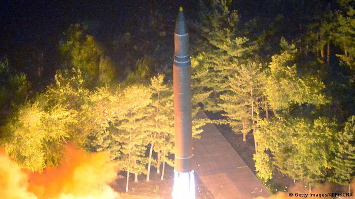 Nordkorea Hwasong-14 Test (Getty Images/AFP/KCNA)