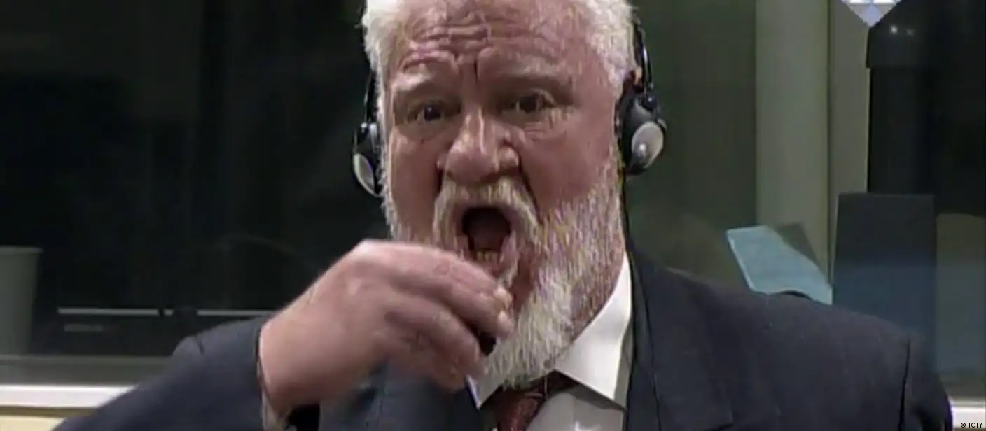War criminal used cyanide to kill himself