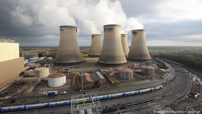 England North Yorkshire Drax Kraftwerk nahe Selby (picture-alliance/empics/A. Gowthorpe)