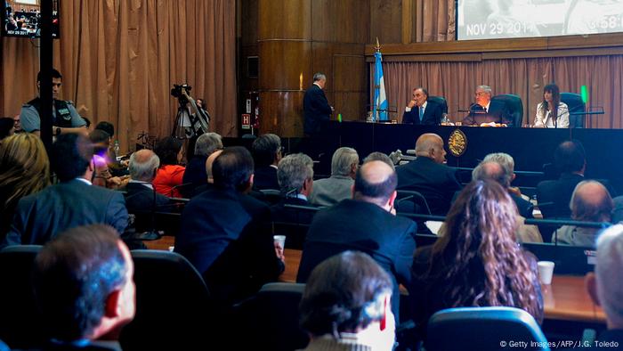 Argentinien Prozess gegen Militärs wegen Verbrechen gegen die Menschlichkeit (Getty Images/AFP/J.G. Toledo)
