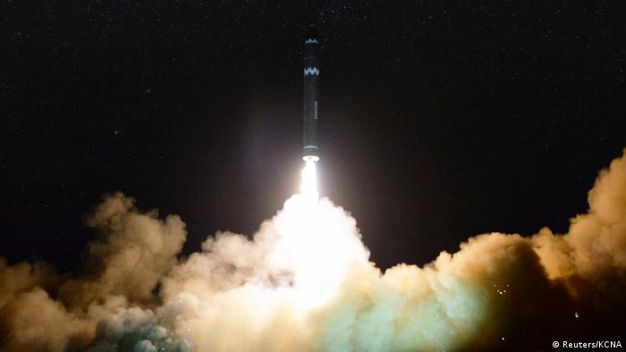 North Korea rocket test (Reuters/KCNA)