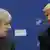 Brüssel Theresa May & Donald Trump