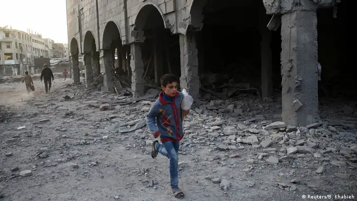 Syrien Krieg - Ostghuta bei Damaskus (Reuters/B. Khabieh)