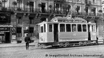 Plus aucun tram ne circule pendant la grève générale de mars 1920