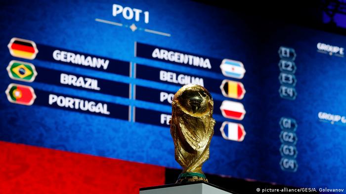 Auslosung FIFA Fußball WM Russland 2018