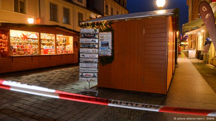Deutschland Potsdam Evakuierung Weihnachtsmarkt (picture-alliance/dpa/J. Stähle)