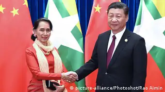 China Aung San Suu Kyi, Myanmar & Xi Jinping, Präsident