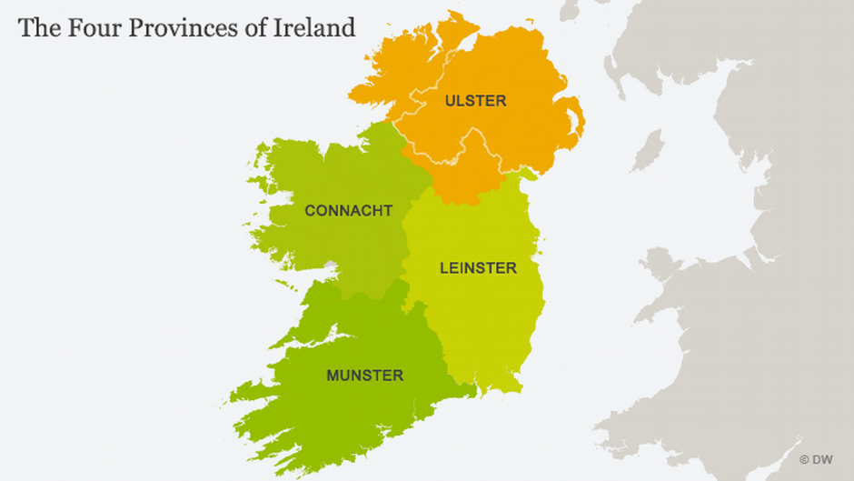 Ulster Province Ireland Map Sinn Fein Eyes Historic Victory In Northern Ireland Election | News | Dw |  06.05.2022