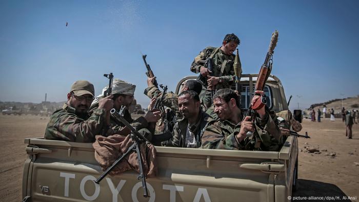 Jemen Huthi-Rebellen in Sanaa