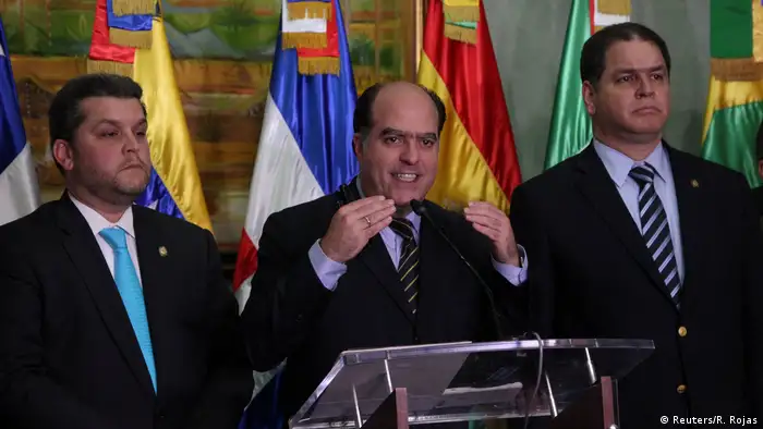 Santo Domingo Venezuela Dialog Julio Borges (Reuters/R. Rojas)