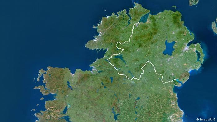 Ireland and Northern Ireland from space