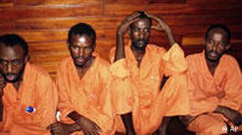 Seven men who were charged with piracy in a Mombassa court