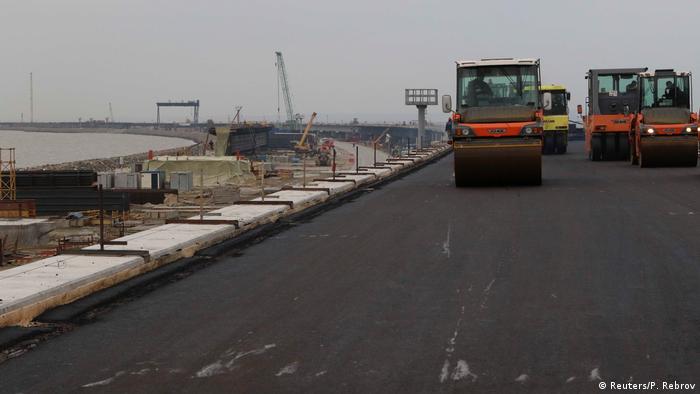 Russland Brücke über die Straße von Kertsch (Reuters/P. Rebrov)