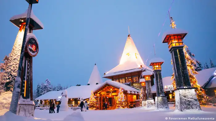 Finnland Weihnachtsbild von Rovaniemi