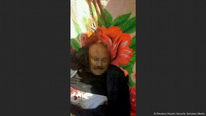 Jemen Leiche des getöteten Ex-Präsidenten Ali Abdullah Saleh (Reuters/Houthi Security Services Media)