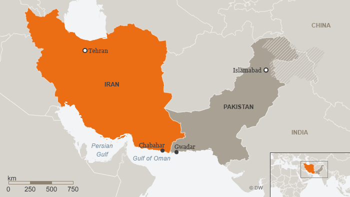 Karte Iran Chabahar ENG