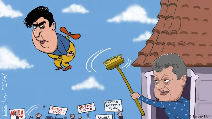 Karikatur von Sergey Elkin (Sergey Elkin)