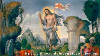 Auferstehung Christi - Gemälde von Raffaellino del Garbo