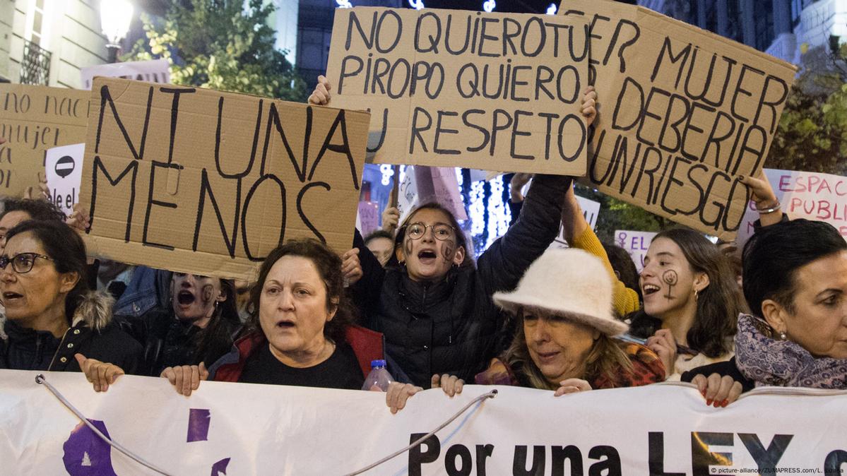 Madrid condena casi mil feminicidios desde 2003 en España DW 10/05/2019