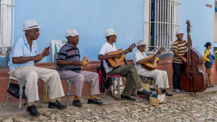 Straatmuziek van Cuba (Imago)