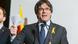Carles Puigdemont at the press conference Carles Puigdemont at the press conference