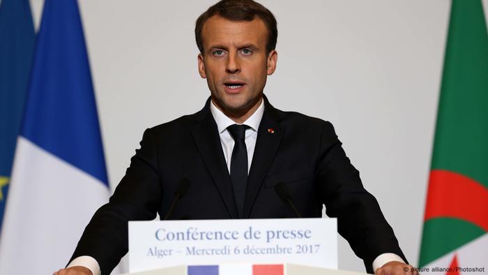 Emmanuel Macron, presidente de Francia