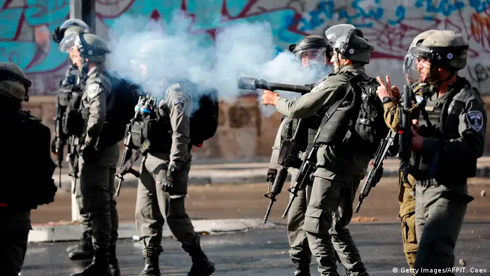 West Bank - Proteste gegen Jerusalem-Status in Bethlehem (Getty Images/AFP/T. Coex)