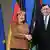 Berlin Merkel and Fayez al-Sarraj