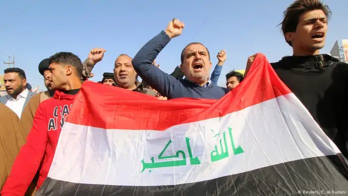 Irak Proteste Trump Israel Palästina Jerusalem (Reuters/E. al-Sudani)