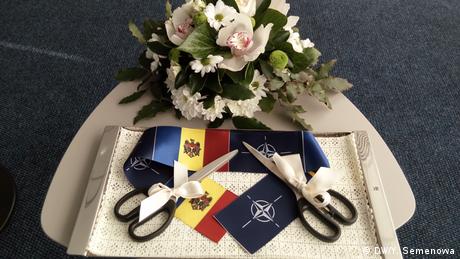 La deschiderea Oficiului de legătură al NATO la Chişinău (arhivă)
