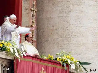 教皇发表复活节祝福