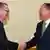 Nordkorea Jeffrey Feltman, UN-Untergeneralsekretär & Ri Yong-Ho, Außenminister