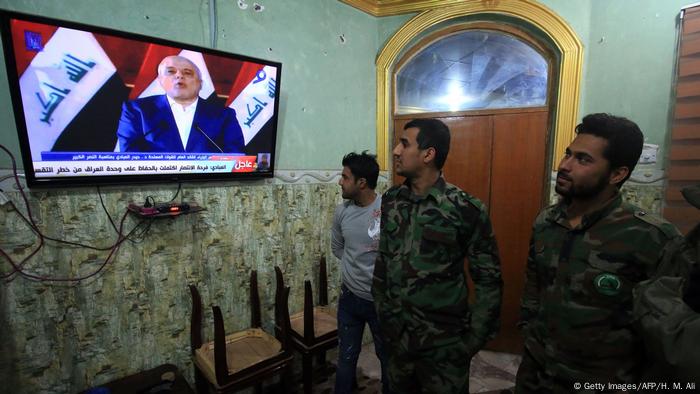 Iraks Ministerpräsident Haider al-Abadi erklärt Sieg gegen IS