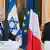 امانوئل مکرون، رئيس جمهور فرانسه، (راست) و بنیامین نتانیاهو، نخست وزیر اسرائيل؛ عکس از آرشیو