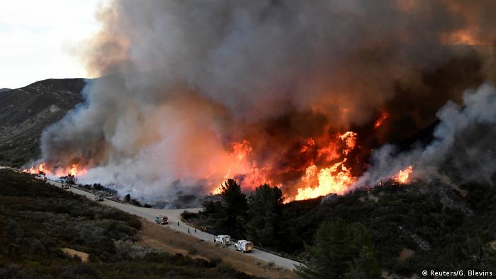 USA Kalifornien Waldbrände