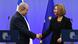 EU foreign policy chief, Federica Mogherini and Israel's Prime Minister Benjamin Netanyahu EU foreign policy chief, Federica Mogherini and Israel's Prime Minister Benjamin Netanyahu