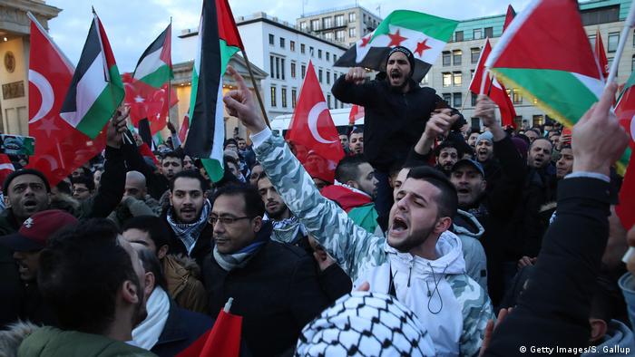 Deutschland Berlin Proteste gegen US-Entscheidung zu Jerusalem