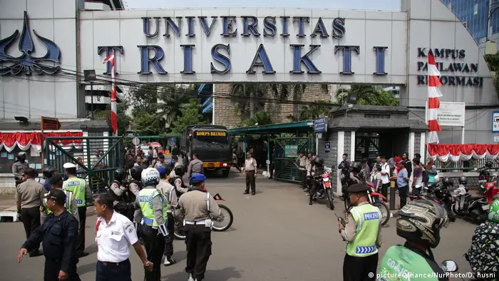 Indonesien Jakarta - Trisakti Universität (picture-alliance/NurPhoto/D. husni)