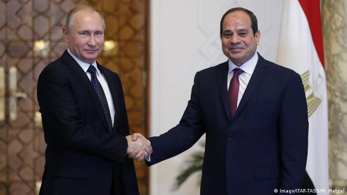 Ägypten Kairo Präsident Putin trifft Präsident as-Sisi