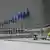 Belgien Brüssel - EU-Kommission: Berlaymont-Gebäude in Brüssel im Schnee