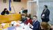 Саакашвілі у залі суду під час обрання запобіжного заходу Саакашвілі у залі суду під час обрання запобіжного заходу