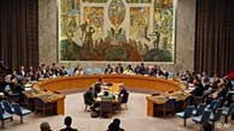 Sitzungssaal des Weltsicherheitsrates (Foto: AP)