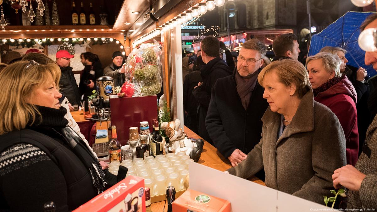 Merkel Meets With Christmas Market Victims After Criticism – DW – 12/18 ...