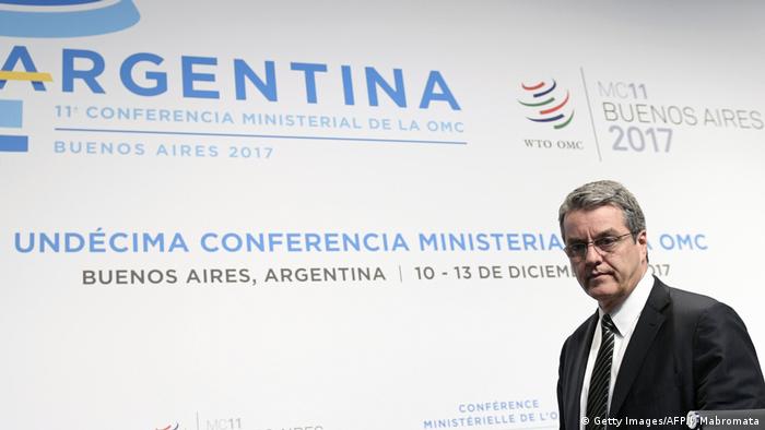 Argentinien WTO Konferenz in Buenos Aires (Getty Images/AFP/J. Mabromata)