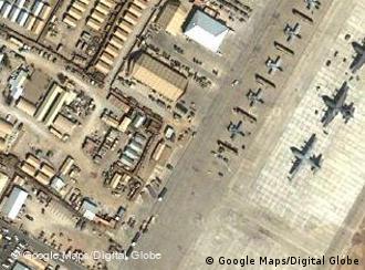 Aerial photo of Bagram air base