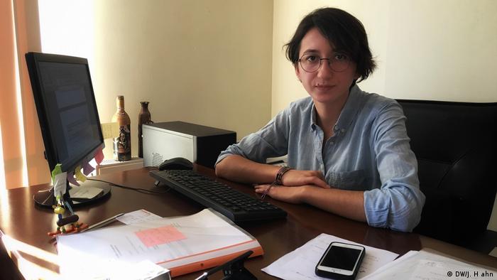 Turkish lawyer Kader Tonc represents Mesale Tolu