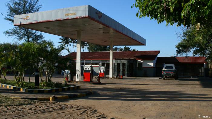 Mosambik Tankstelle in Ponta Do Ouro